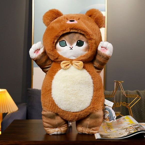 Mofusand Cute Shark Cat Cosplay Plushie Animals Series 50cm Giant Kawaii Soft Stuffed Plush Doll Birthday Gift Toys For Children bear 50cm
