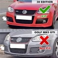 thumbnail image 2 of Kit de Protecteur de Diffuseur de Pare-Chocs avant pour Volkswagen Golf 5 MK5 GTI Jetta MK5 GLI 2003-2009, 2 of 7