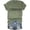 Army Green, variant on Womens Spring Tops Crewneck Casual Regular Fit T-Shirt Letter Print Short Sleeve Basic Tees