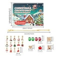 thumbnail image 3 of Countdown Sets 24 Grid Christmas Bracelet Making Kit Advent Calendar DIY Play Count Down Blind Christmas Small Set Bracelet, 3 of 8