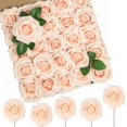 thumbnail image 1 of Flores artificiales N&T Nieting, 50 unidades, rosas coloreadas, 18 cm, 1 of 9