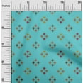 thumbnail image 1 of oneOone Silk Tabby Fabric Geometric Line Ikat Fabric Prints By Yard 42 Inch Wide, 1 of 4