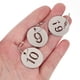 thumbnail image 5 of 20 piezas de acero inoxidable numerado 1-20 etiquetas clave etiquetas de identificación de acero inoxidable etiquetas de equipaje, 5 of 7