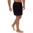thumbnail image 3 of Texere Men's 100% Organic Mulberry Silk Boxers Underwear - Luxury Boxer Shorts, Breathable Pajama (Country Club, Black, Medium), 3 of 5