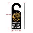 thumbnail image 3 of Do Not Disturb Door Knob Hanger Sign - Oriental Tiger, 3 of 3