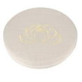 thumbnail image 2 of Embroidery Linen Cushion Thickened Round Straw Yoga Mat for Home Balcony Seating, 2 of 8