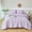 Lavender, variant on RYNGHIPY Pom Poms Fringe Comforter Set Twin for Girls Kids 3Pcs Light Blue Bedding Sets Soft Lightweight Bedding Comforter Sets for All Seasons(Light Blue,Twin)