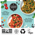 thumbnail image 4 of Strong Roots™ White Bean & Lentil Tomato Stew, Made in Canada from domestic and imported ingredients, 4 of 7