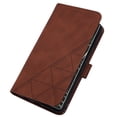 thumbnail image 4 of SaniMore for Google Pixel 6 Pro 6.7" Case Wireless Charging Support, Magnetic Flip Wallet Card Holder PU Leather Cover Built-in Kickstand & Wrist Strap Full Body Protective Shell, Brown, 4 of 8