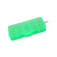 thumbnail image 1 of 10 Grid Plastic Jewelry Removable Storage Box Beads Earring Jewelry Earring Container Green, 1 of 5