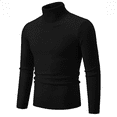 thumbnail image 5 of Men's Winter Turtleneck Pullover Thermal Sweater Polo/turtle Neck Pullover Sweater Other Material, 5 of 5