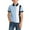Light Blue, variant on Cethrio Boys Cotton Polo Shirts, Collared School Uniform Casual Summer Short Sleeve Shirts Light Blue Size 10-12