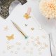 thumbnail image 4 of Juego de 153 colgantes de estrellas para decoración de uñas, con forma de corazón y luna, anillos con herramienta para perforar uñas y decoraciones., 4 of 7