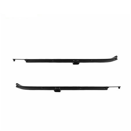

Window Sweep Outer Weatherstrip Front Pair Set For Caprice Impala 4 Door