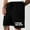 Black Athletic Shorts, variant on Men's Summer Shorts I'm Not Who I Was before Drawstring Elastic Waist Solid Color Loose Fit Beach Shorts with Pockets Green XXL