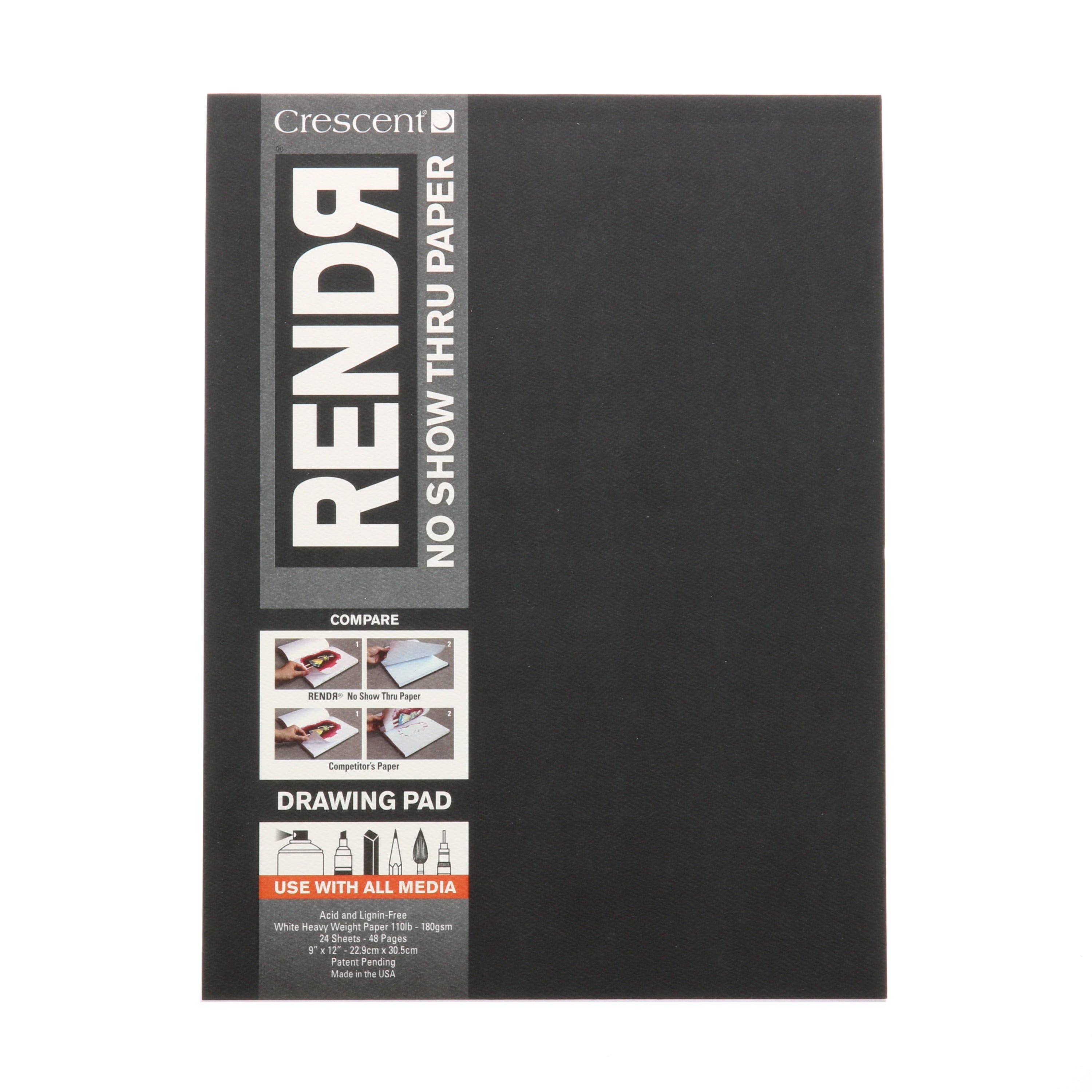 crescent rendr sketchbook, Office, 2 Rendr Sketchbooks New