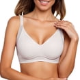 thumbnail image 1 of Sujetador sin costuras fino para mujer: sujeción suave, pecho grande, transpirable, sin aros, 1 of 4
