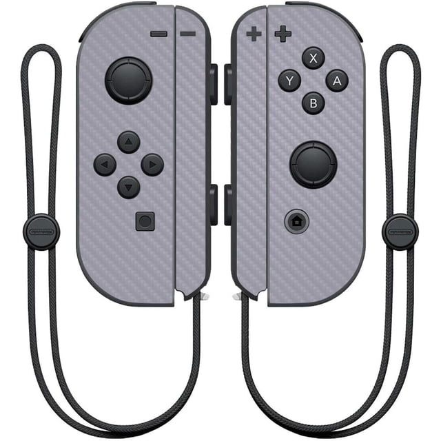 MightySkins Carbon Fiber Skin for Nintendo Joy-Con Controller - Red | Protective, Durable Textured Carbon Fiber Finish | Easy to Apply, Remove, and Change Styles |(CF-NIJOYCO-Solid Red)