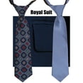 thumbnail image 4 of Gioberti Boy's Formal 6-Piece Suit, Jacket, Vest, and Dress Pants Suit Set, 4 of 4