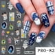 thumbnail image 4 of Calcomanías autoadhesivas 3D para uñas de hombre de jengibre de Navidad sombrero de Papá Noel copo de nieve ciervo calcomanías autoadhesivas envolturas para manicura de dibujos animados NTPRO-80, 4 of 4