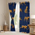 thumbnail image 3 of Castle Fairy Wildlife Blackout Curtains Set of 2 (52x84 Each),Animal Window Curtains, 3 of 6