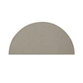 thumbnail image 1 of Furnish My Place Modern Indoor/Outdoor Commercial Solid Color Rug - Beige, 27" x 54" Half Round, Pet and Kids Friendly Rug. Made in USA, Area Rugs Great for Kids, Pets, Event, Wedding, 1 of 11