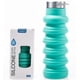 thumbnail image 1 of 550ml Portable Sports Water Bottle, Outdoor Collapsible Silicone Water Cup, Stainless Steel Cover, 1 of 2