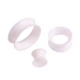 thumbnail image 1 of Par de tapones para los oídos de túnel de carne doble acampanados flexibles y delgados de silicona Tan Jianjun unisex, 1 of 2