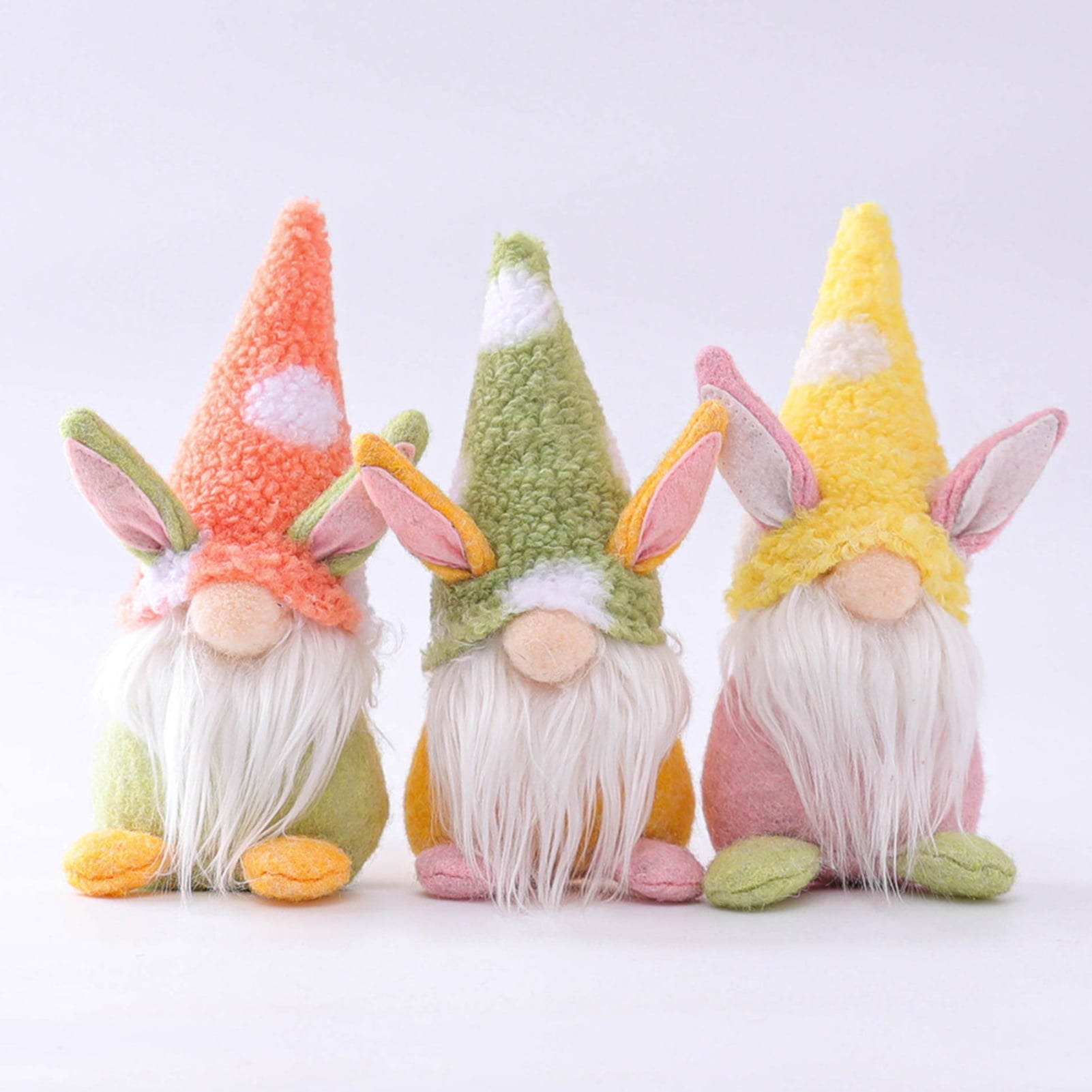 Easter Plush Gnome Dolls Themed Cartoon Dwarf Toy with Rabbit Ears 9*5*23cm  Bunny Doll Decor Gifts for Home New - Walmart.com