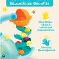 thumbnail image 4 of Baby Toy B. toys B. play Musical Whale Ball Popper de 9 m o más, 4 of 7