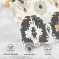 thumbnail image 5 of Yayeee 100% Cotton Hand Towels for Bathroom 16" x 28" Soft Absorbent Kitchen Towel, White and Black, 5 of 7
