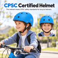 thumbnail image 3 of XJD Kids Bike Helmet Toddler Helmet Ages 1-13 Years Old Boys Girls Multi-Sport Helmet Childrens Helmets Adjustable Skateboard Cycling Helmet Lightweight for Toddler to Youth, 3 of 11