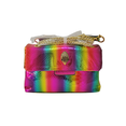 thumbnail image 3 of Bolso de mano con diseño de serpiente brillante y espejo de nuevo estilo, con colores brillantes y solapa frontal de metal con águila, para mujer, bolso cruzado para el hombro, 3 of 4