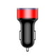 thumbnail image 1 of Seitruly de pantalla de dígitos para teléfono móvil de coche, medidor de voltaje, adaptador de carga USB portátil para accesorios de enchufe Teléfono y Comunicación negro rojo, 1 of 8