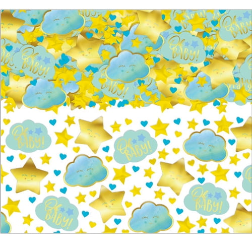 Baby Shower 'Hello World Boy' Confetti (2.5oz)