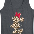 thumbnail image 3 of Mickey & Friends - Minnie Leopard Fill - Women's Racerback Tank Top, 3 of 5