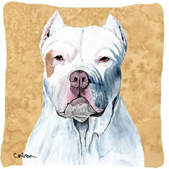 Carolines Treasures  Pit Bull Indoor & Outdoor Fabric Decorative Pillow