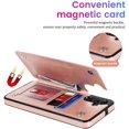 thumbnail image 5 of S23 FE Case Wallet,Designed for Samsung Galaxy S23 FE Case with Card Holder,Women Mandala Emboss PU Leather with Stand Credit Card Slots Slim Protective Phone Case for Galaxy S23 FE 5G (Rose Gold), 5 of 13