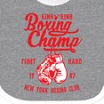 thumbnail image 4 of Inktastic Boxing Champ Boys or Girls Baby Bib, 4 of 4