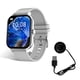 thumbnail image 4 of Hombres Smart Watch Digital Bluetooth Compatible con la pantalla Táctil Táctil Reloj de pulsera Fitness Tarifa cardíaca Música Reproductor de música SmartWatch Electronics Silic Silicone Strap seitruly EL005787-08B, 4 of 7