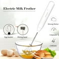 thumbnail image 2 of Espumador de leche eléctrico Fabricante automático de espuma de leche para café Matcha Batidor de acero inoxidable Alimentado por USB Fabricante de espuma recargable Batidor de huevos Mini mezclador d yeacher  estándar, 2 of 6