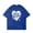 Blue, variant on Bailey Zimmerman Holy Smokes Heart Washed Cotton Tee Women Men Short Sleeve Casual Streetwear T-shirt