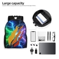 thumbnail image 6 of Prestonplayz Backpack 3D Print Lightweight Bookbag Casual Sport Daypack Travel Bag Laptop, 6 of 8