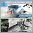 thumbnail image 2 of Cleaning machine,With Adjustable Nozzle Fence And Car Fence And Pressure 1523psi Pressure Portable Pressure Portable Pressure Cleaner And 1523psi Pressure, 2 of 4