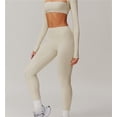 thumbnail image 4 of Leggings de entrenamiento ocultos for mujer, cintura alta, levantamiento de glúteos con control de barriga, pantalones de yoga for gimnasio, 4 of 7