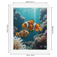 thumbnail image 2 of Paint by Numbers Kit for Adults, Tropical Clownfish Coral Reef Scene Paint by Numbers, Easy Paint by Numbers Kit for Adults Beginner, DIY Adult Paint by Number Kits on Canvas, Home Decor, 2 of 7