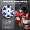 thumbnail image 4 of Máquina de boxeo musical SPIEEK montada en la pared con guantes Bluetooth, 4 of 7