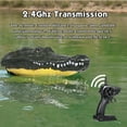 thumbnail image 4 of RC Boat for Kids Adult Simulation Crocodile Head Electric Racing Boat 10KM/H High Speed 2, 4 of 8