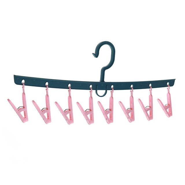 Clothes Drying Rack One Line Type Drying Underwear Artifact Household Baby Multi Clip Windproof Drying Rack for Daily Household Storage Outdoor and Travel Storage