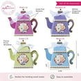 thumbnail image 6 of Kate Aspen Tea Time Whimsy Vintage Floral Tea Pot Favor Boxes, Assorted Colors, 24 Pieces Pack, 6 of 8